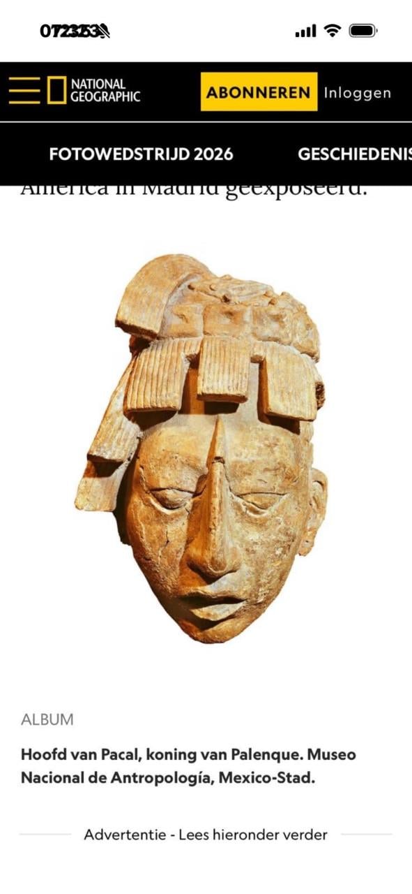 2  ingelijste Etsen van de Maja-cultuur
