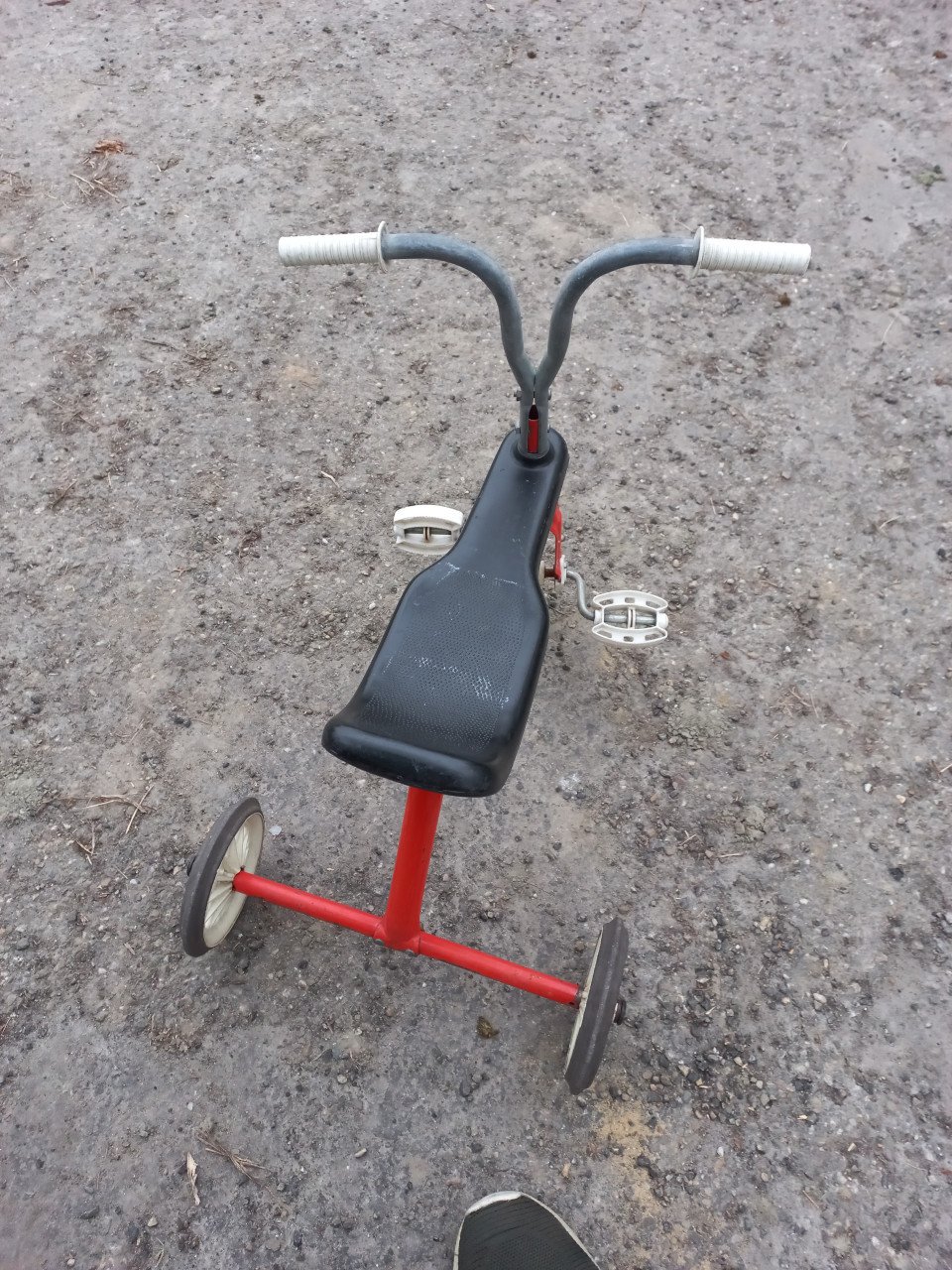 Driewieler oltimer uit 60 jaren