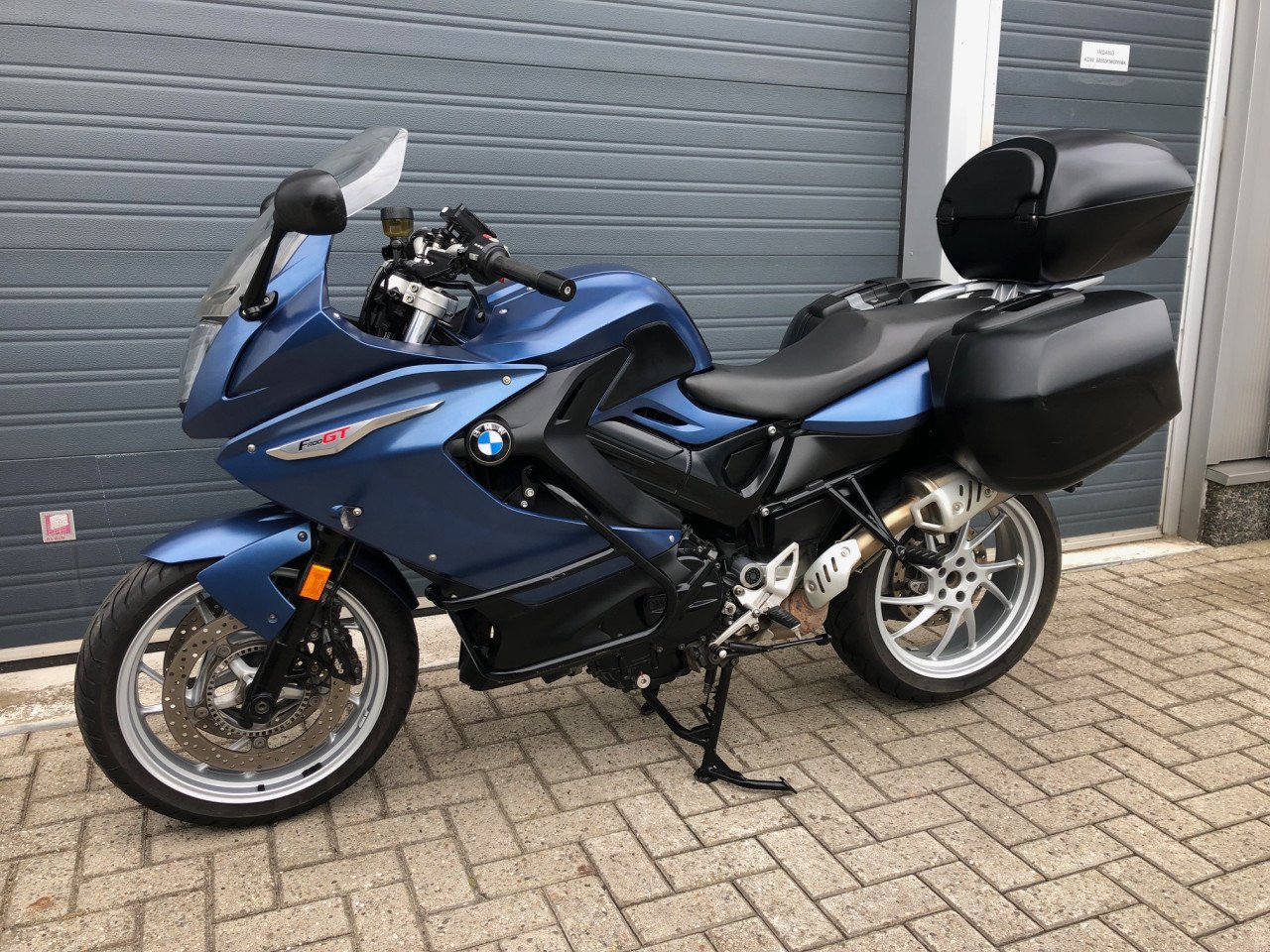 BMW F800GT 2017, A2,  39dkm, ABS/ESA etc. 3 koffers, valbeugel €6750,-