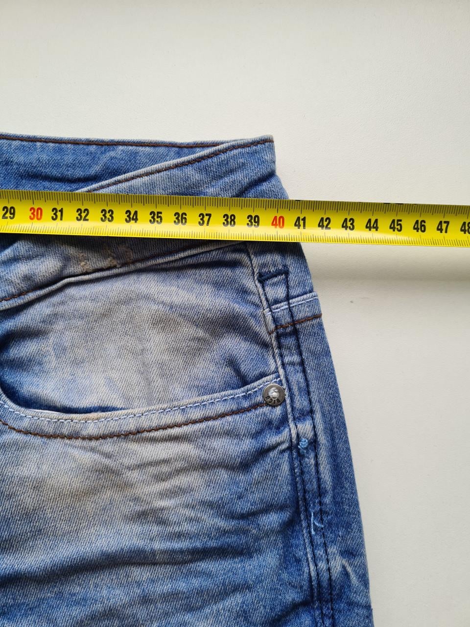 Mooie blauwe skinny jeans van Denim Co. in maat W32/L32.