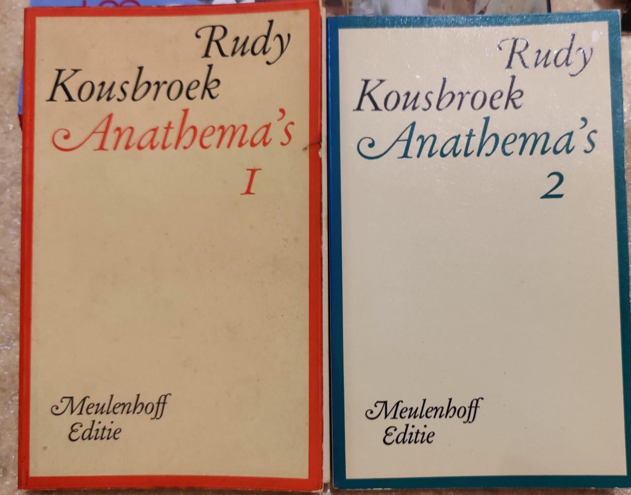 Rust Kousbroek - Anathema's deel 1 en 2