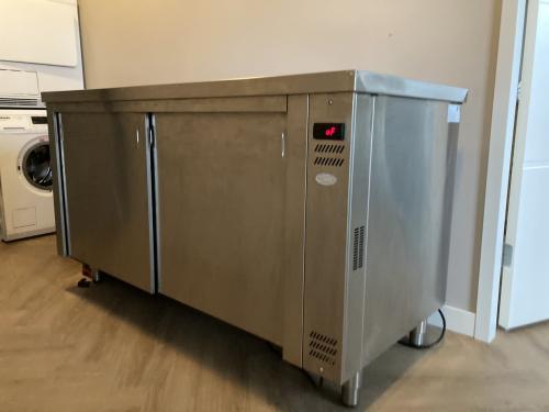 Warmhoudkast rvs 2 schuifdeuren