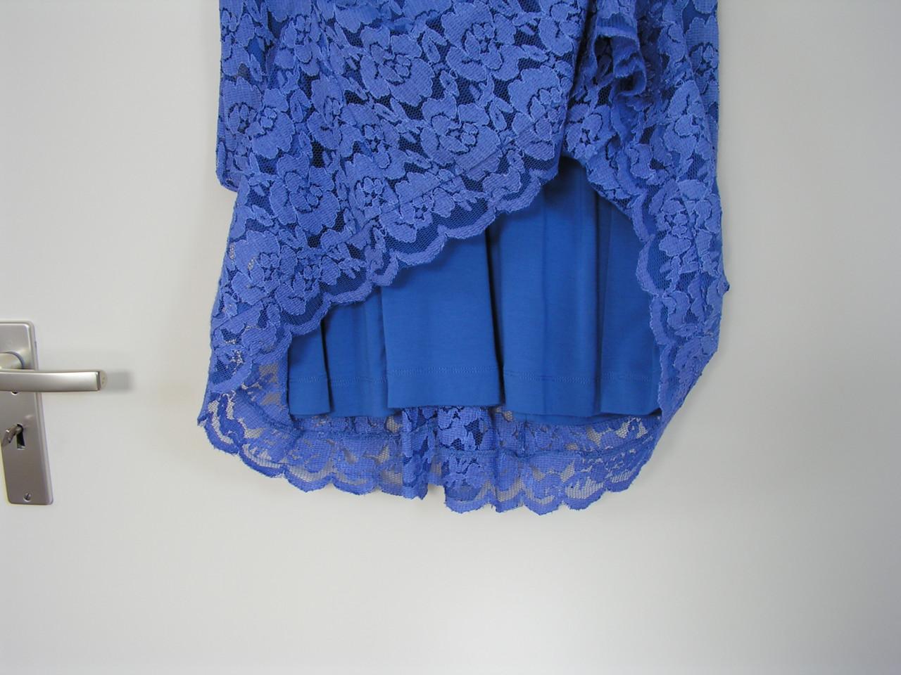 ANNA prachtige blauwe jurk