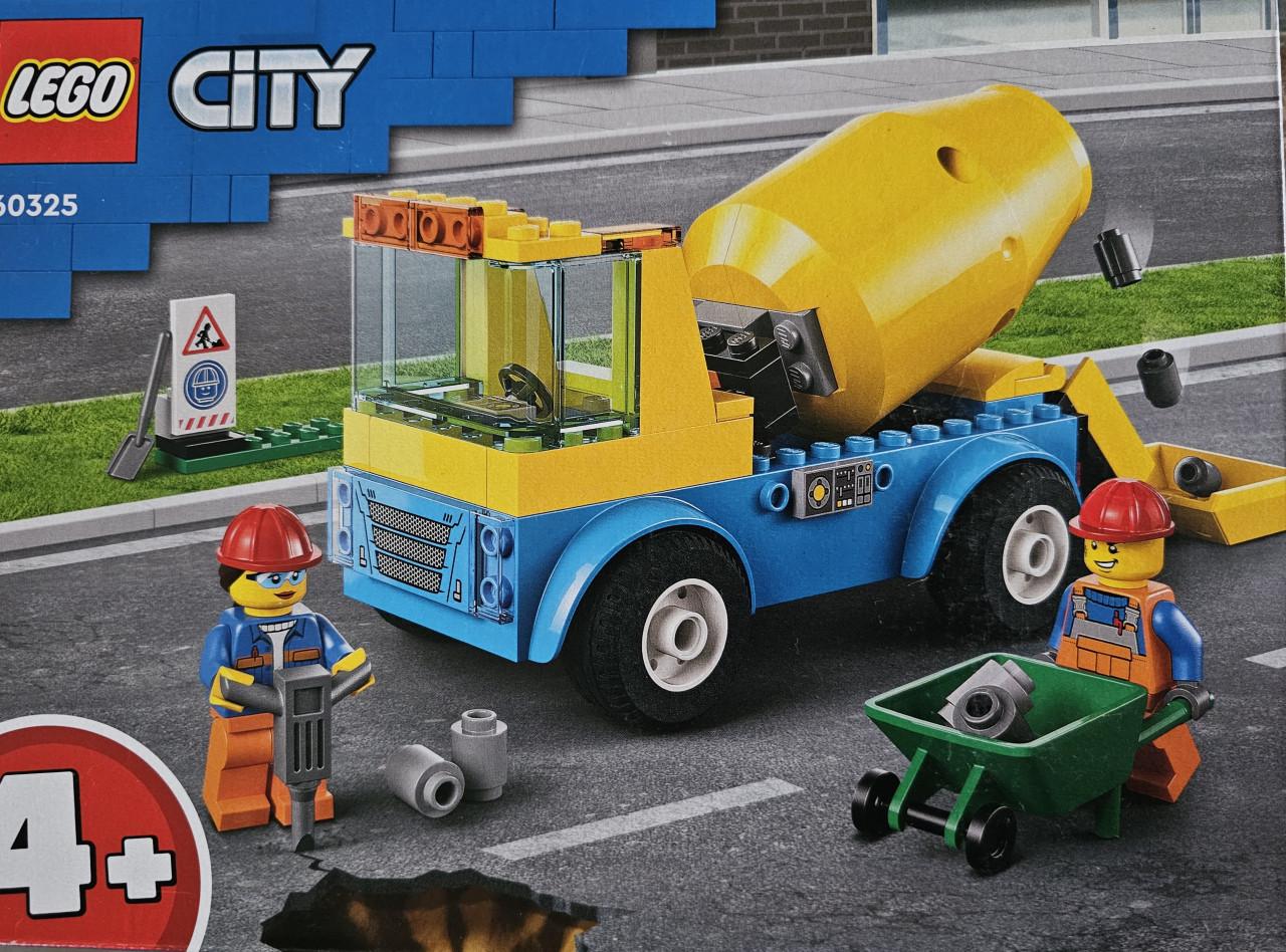 LEGO City 60325 Cementwagen - Nieuw in doos!