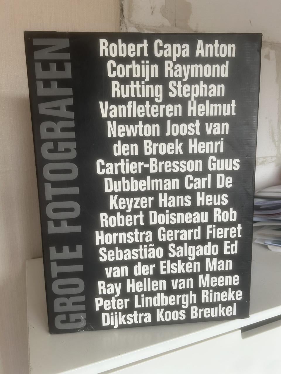 Boekenbox: Grote fotografen