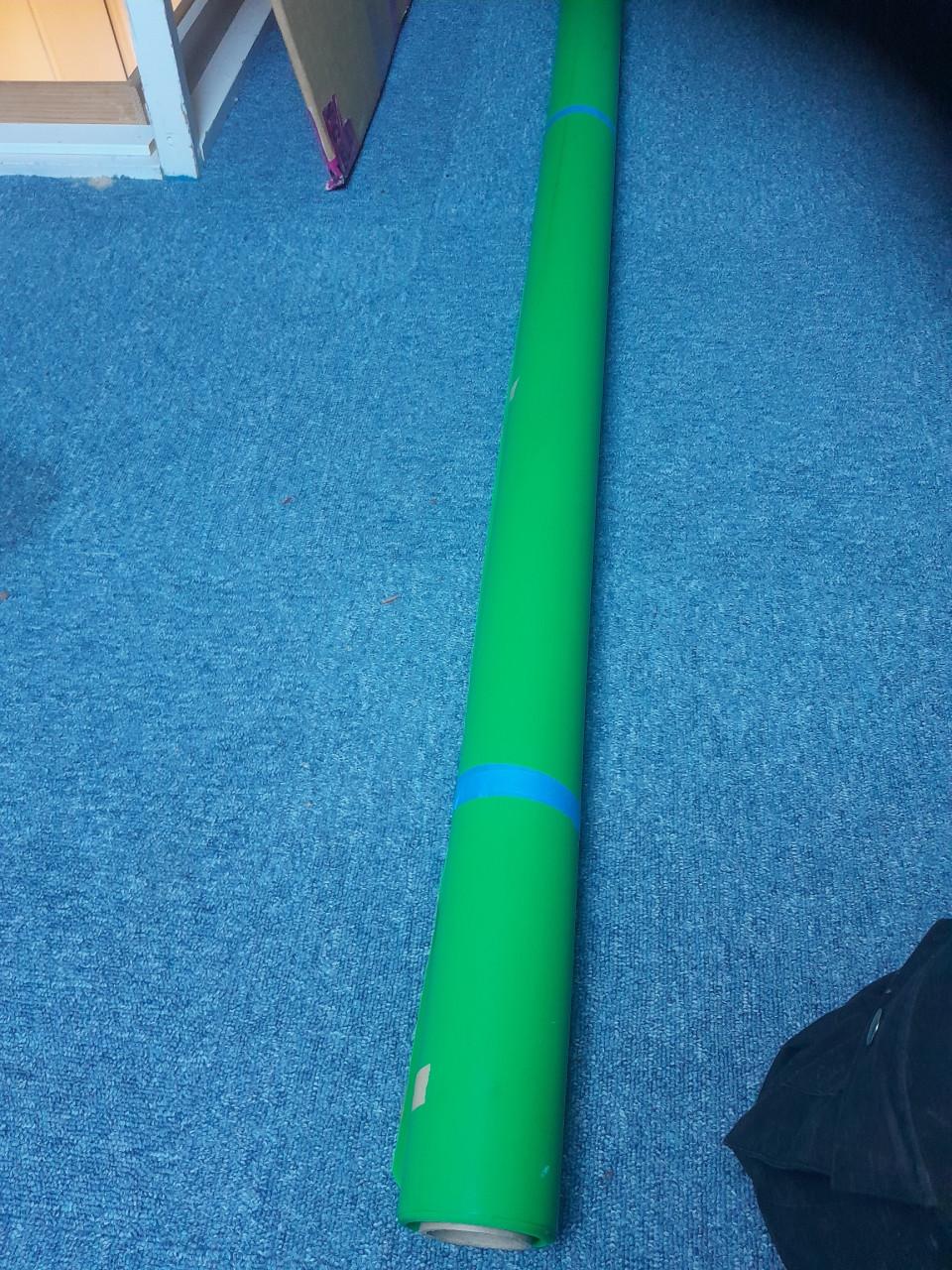 Achtergrond papier rol greenscreen