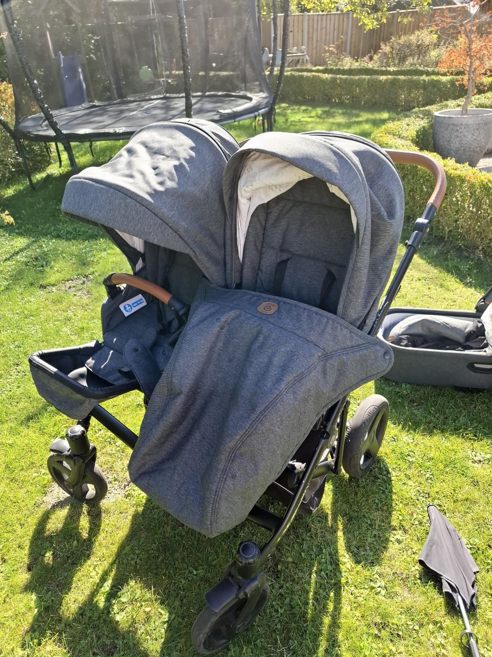 Duo kinderwagen - merk: JEDO, zeer netjes!