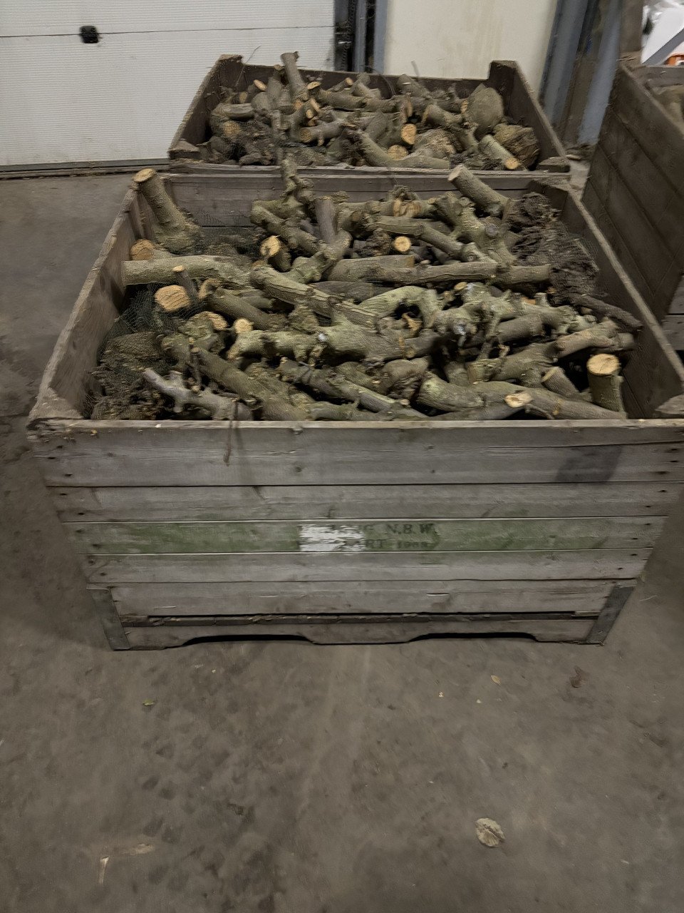 Appelhout voor kachel