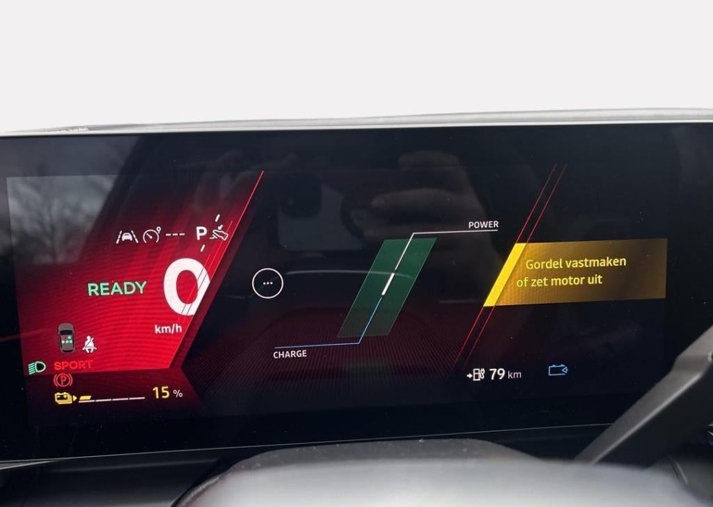 Renault Scenic e-tech ev87 long range esprit alpine - zwarte vloerbekleding