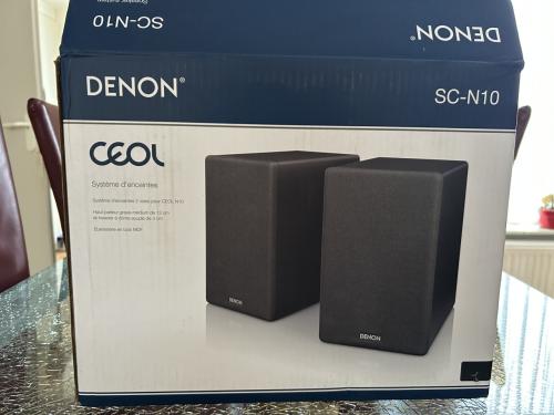 Denon SC-N10 speakers zwart
