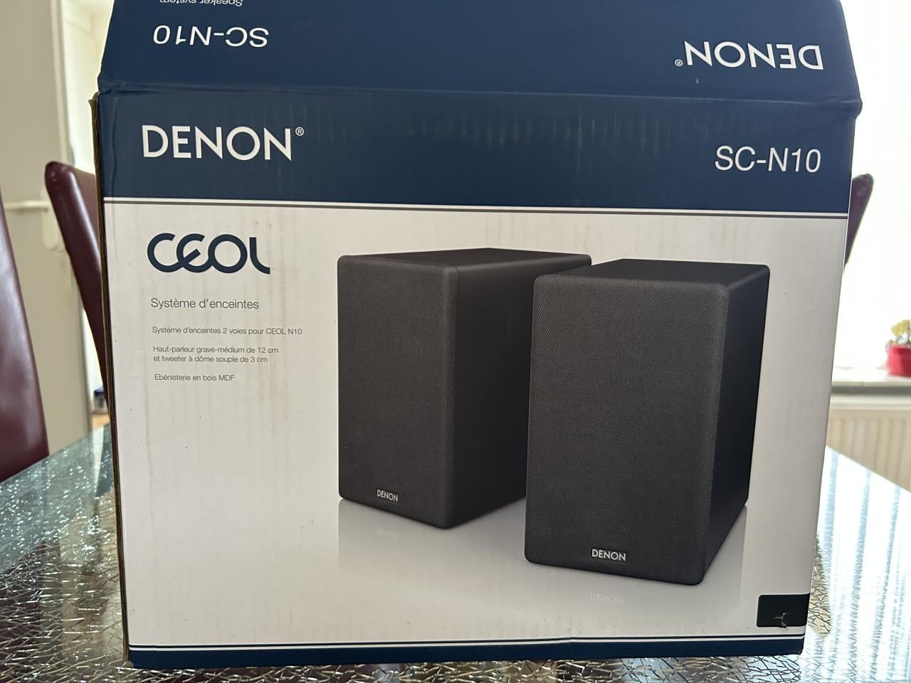 Denon SC-N10 speakers zwart