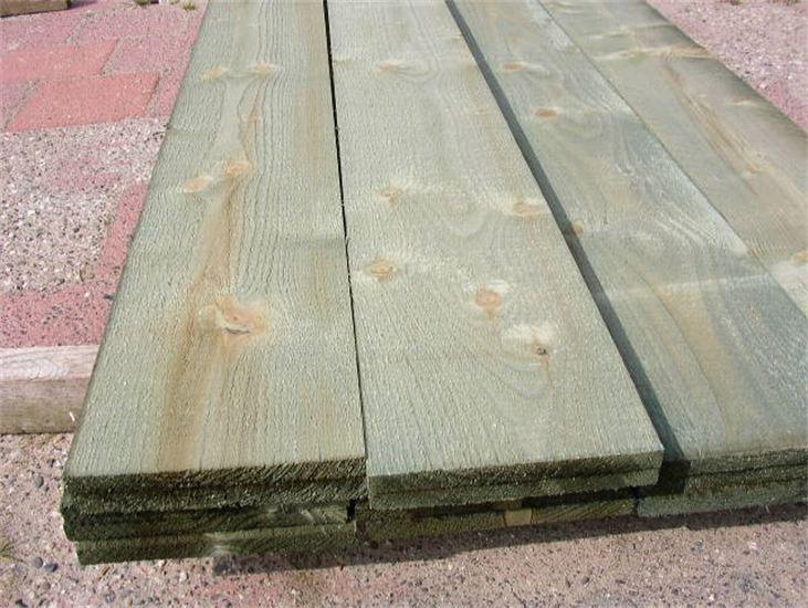 POTDEKSELPLANKEN GEIMPREGNEERD SCHERPE PRIJZEN