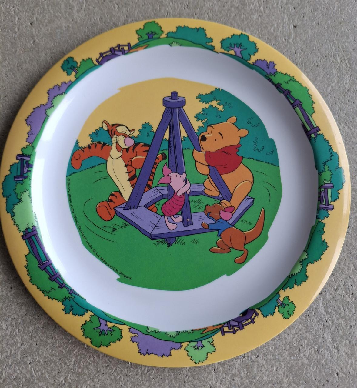 Melamine Bordje:Winnie de Poeh & Friends