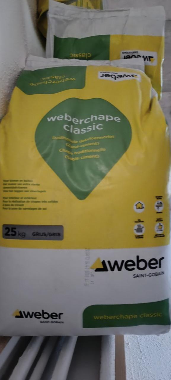 Zandcement 25 kg 8 zakje per stuk €5