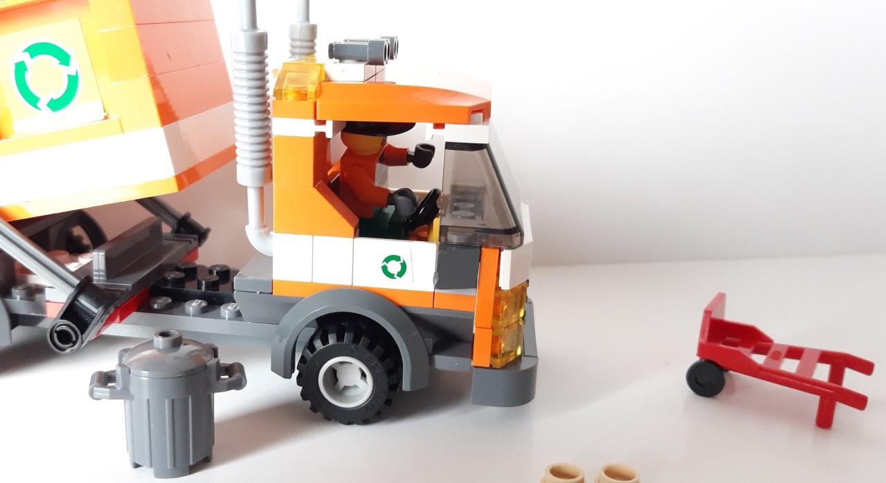 Lego 7991: vuilniswagen / recycle truck