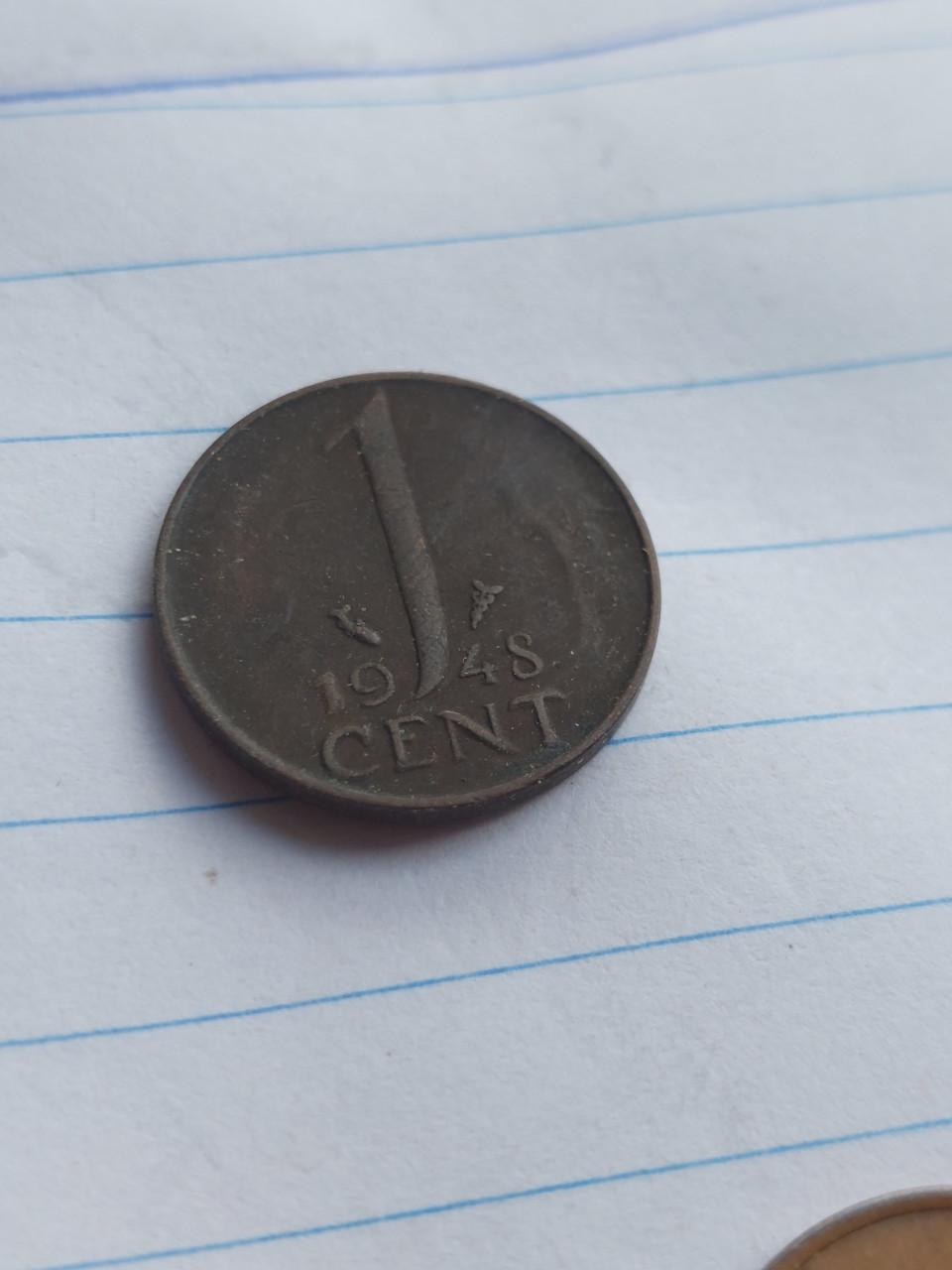 11 losse centen van 1948