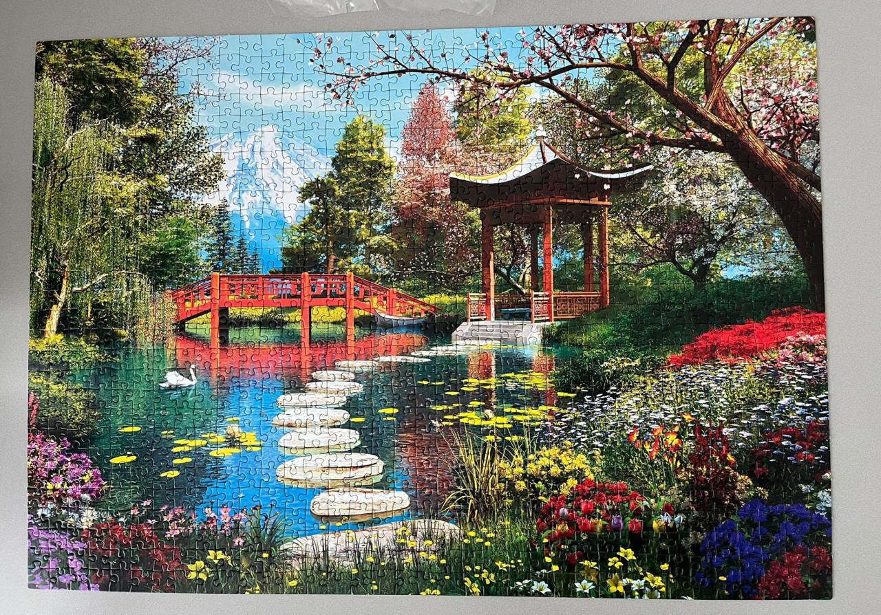 Puzzel Fuiji Garden