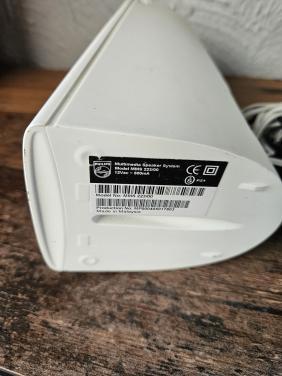 Vintage Philips 2.0 Luidsprekerset - Wit/Oranje zgan nog