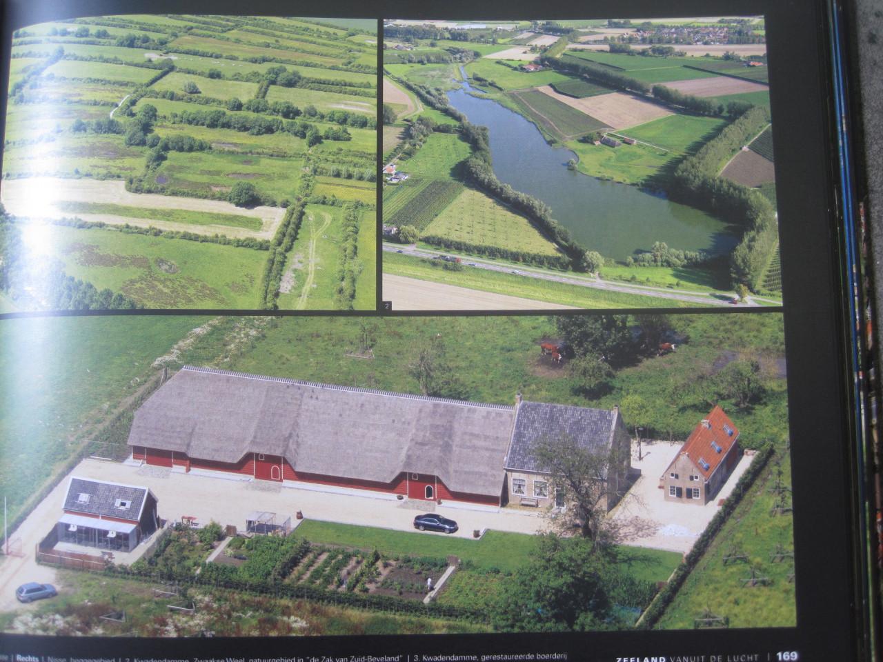 Luchtfoto boek Zeeland