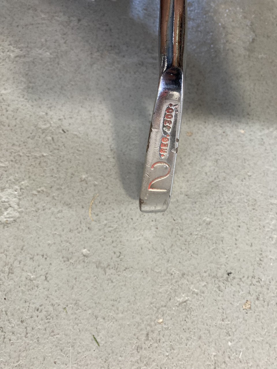 Vintage Golfclub Bruce Wood Autograph wedge 2