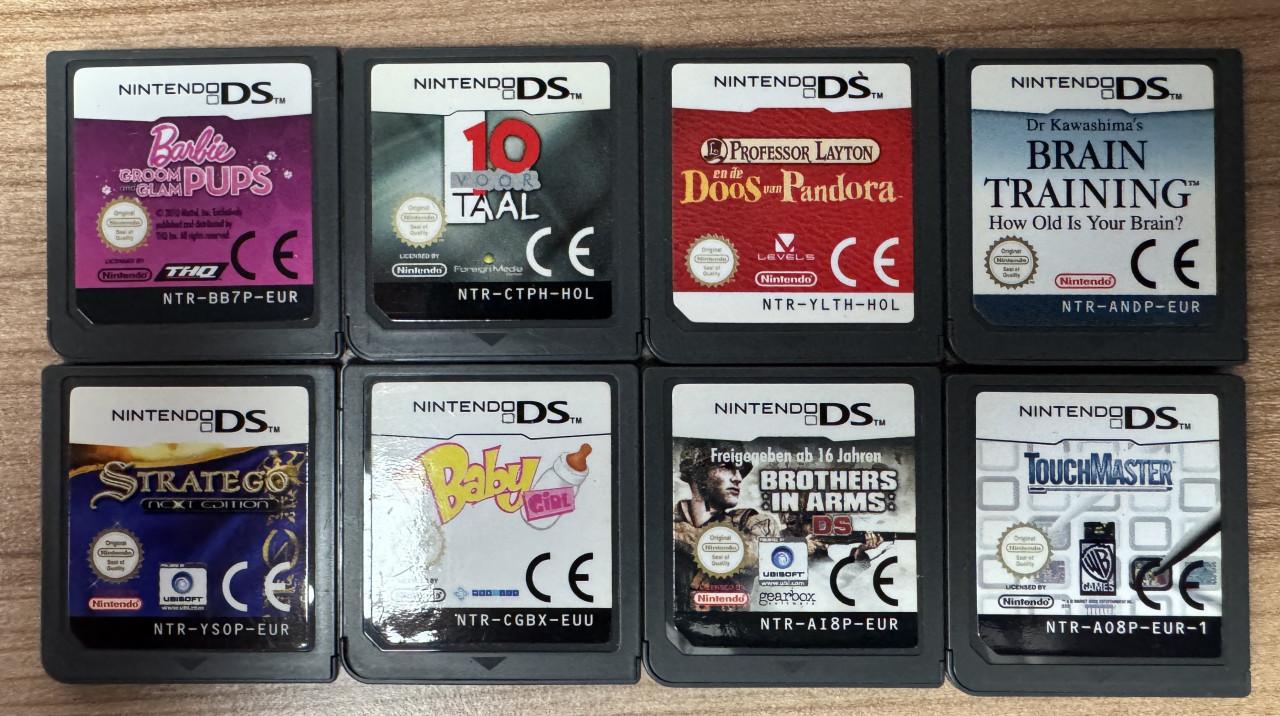 Nintendo DS Games – €5 per stuk of €30 voor alles