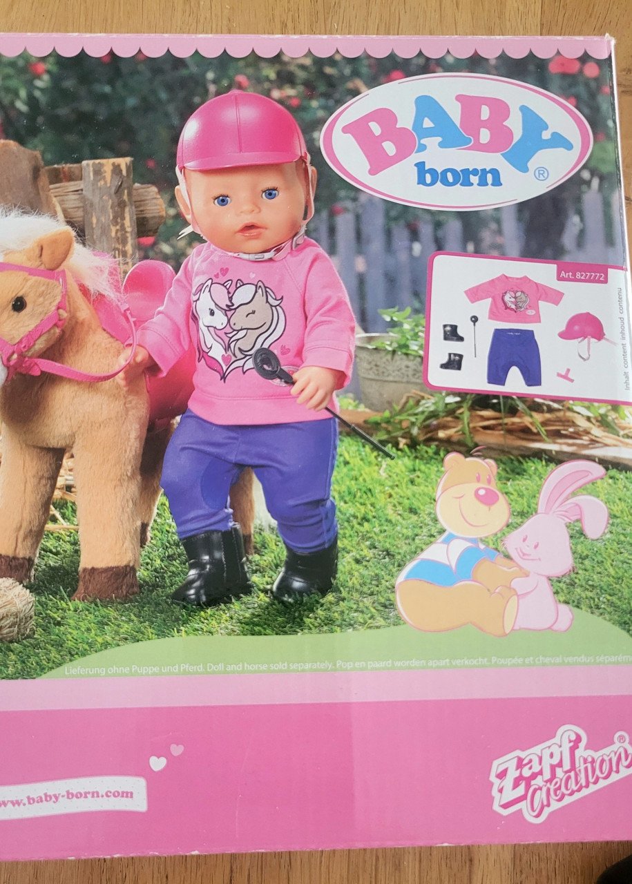 Babh born paardrij outfit