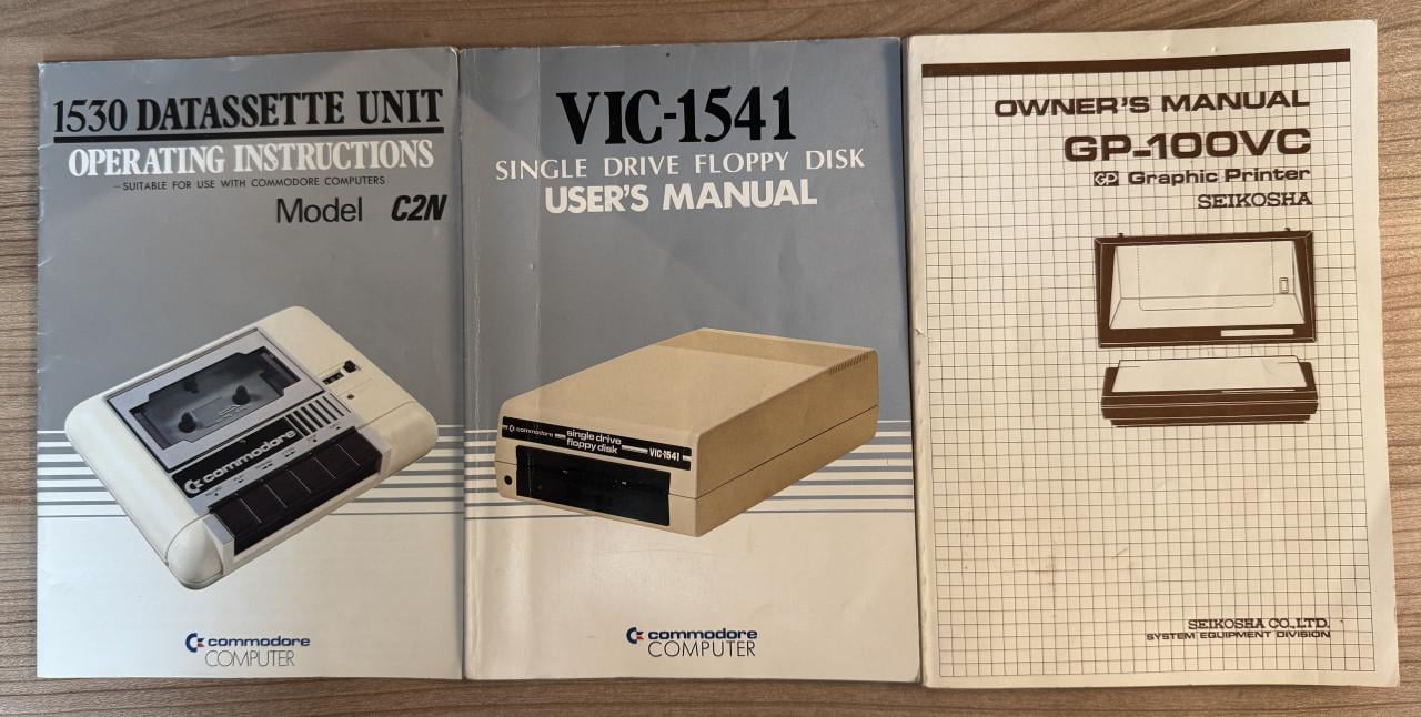Commodore 64 set | 1541 | Datasette | Printer | Monitor