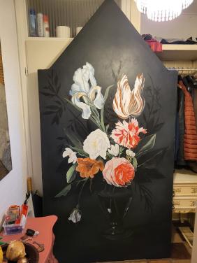 Bloemenschilderij