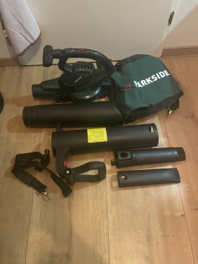 Nieuwe bladblazer/bladzuiger
