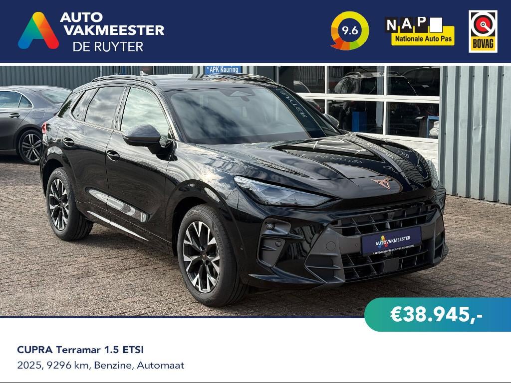 CUPRA Terramar - 1.5 ETSI | 360 camera |Intelligent Drive Pack