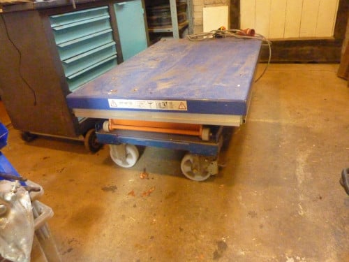 Schaarheftafel 400 volt