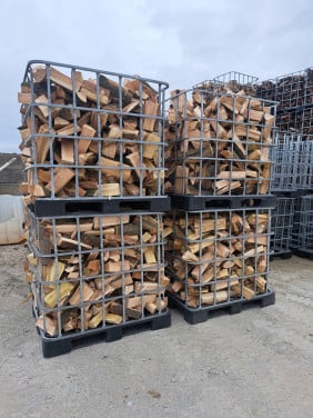 Eiken beuken acasia brandhout