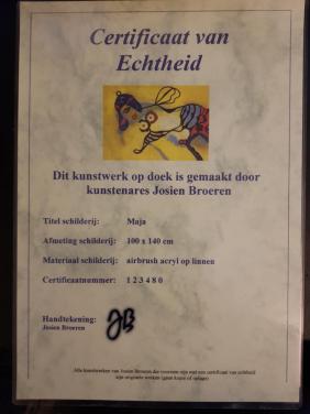 Josien Broeren schilderij