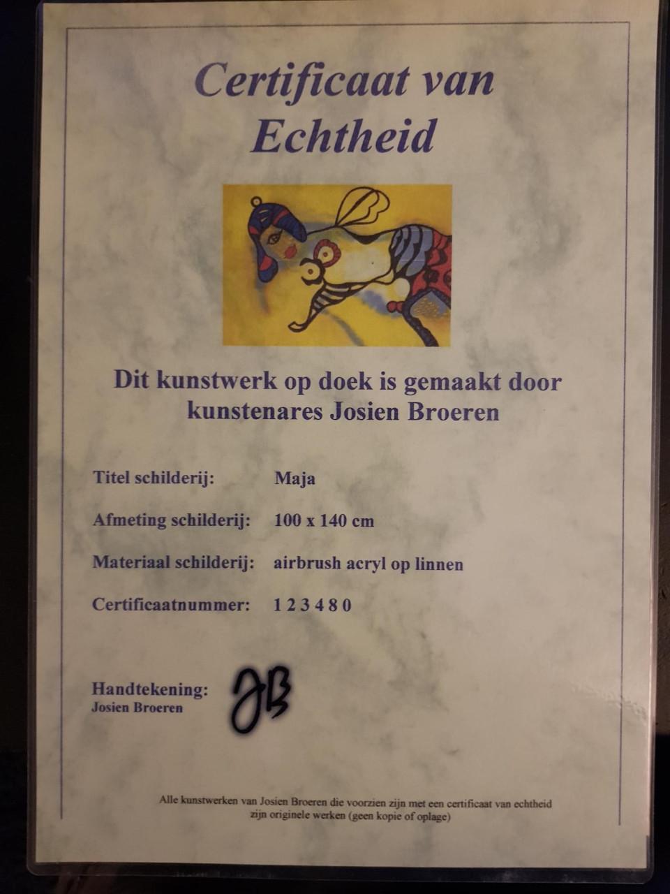Josien Broeren schilderij