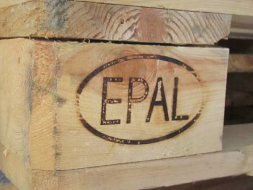 EPAL EURO HOUTEN PALLETS - 2 stuks -