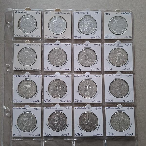 16 Zilveren Rijksdaalders