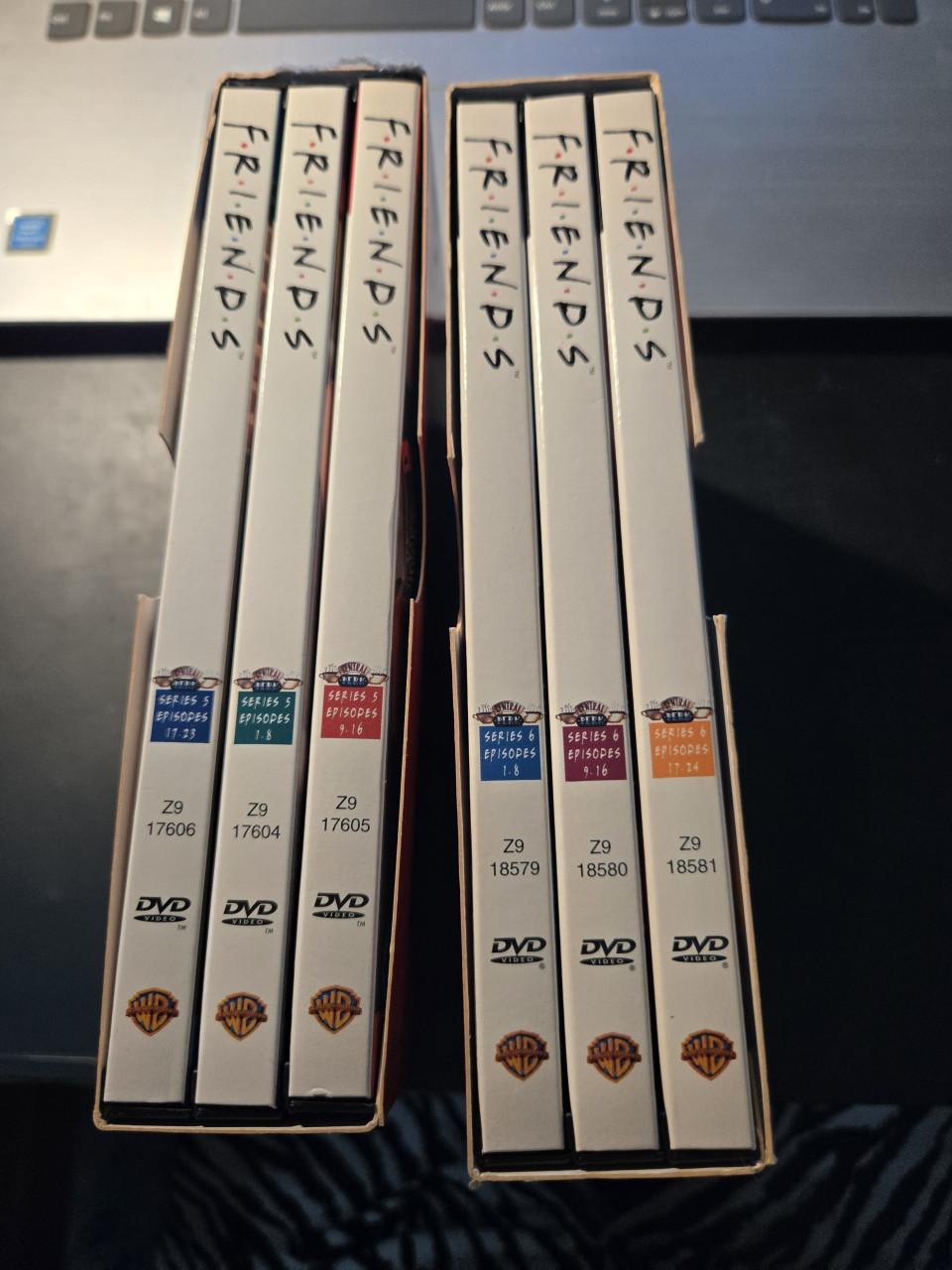 Friends DVD-boxsets van seizoen 5 en 6