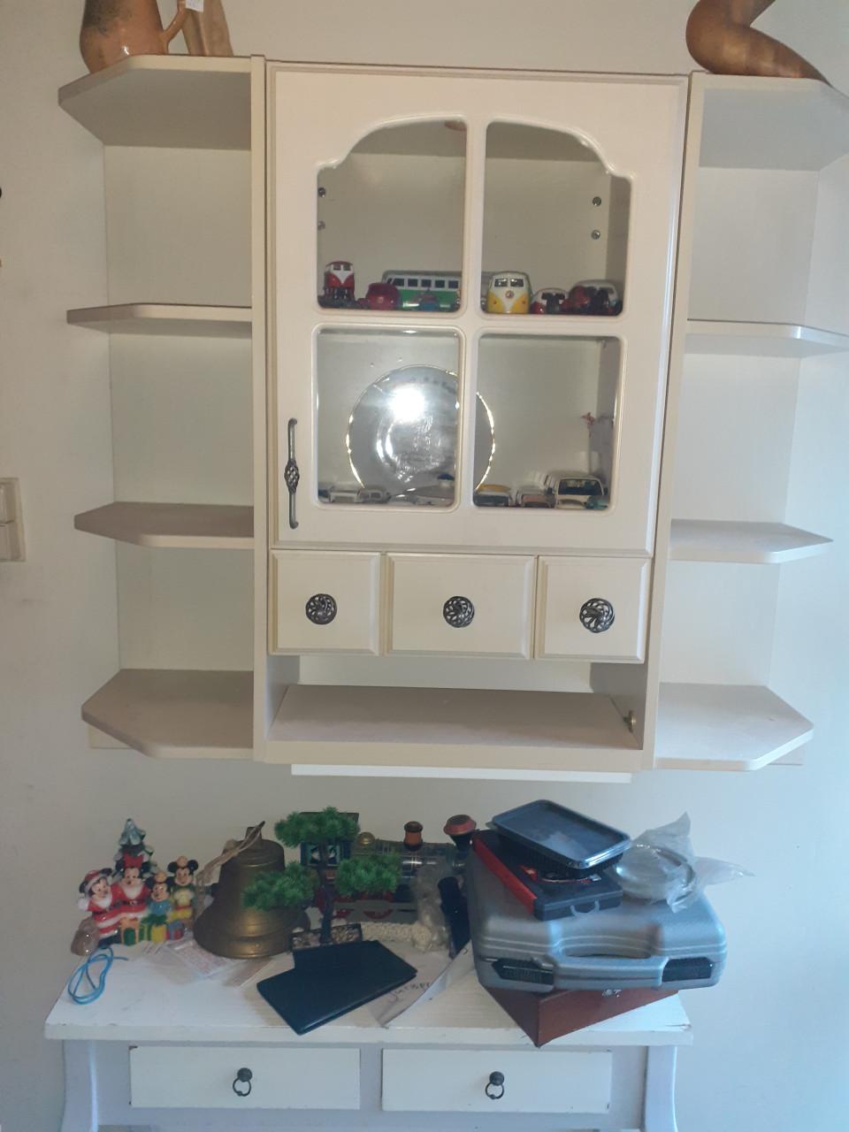 Kast Vitrine-kast  & Onderkast Side-Table