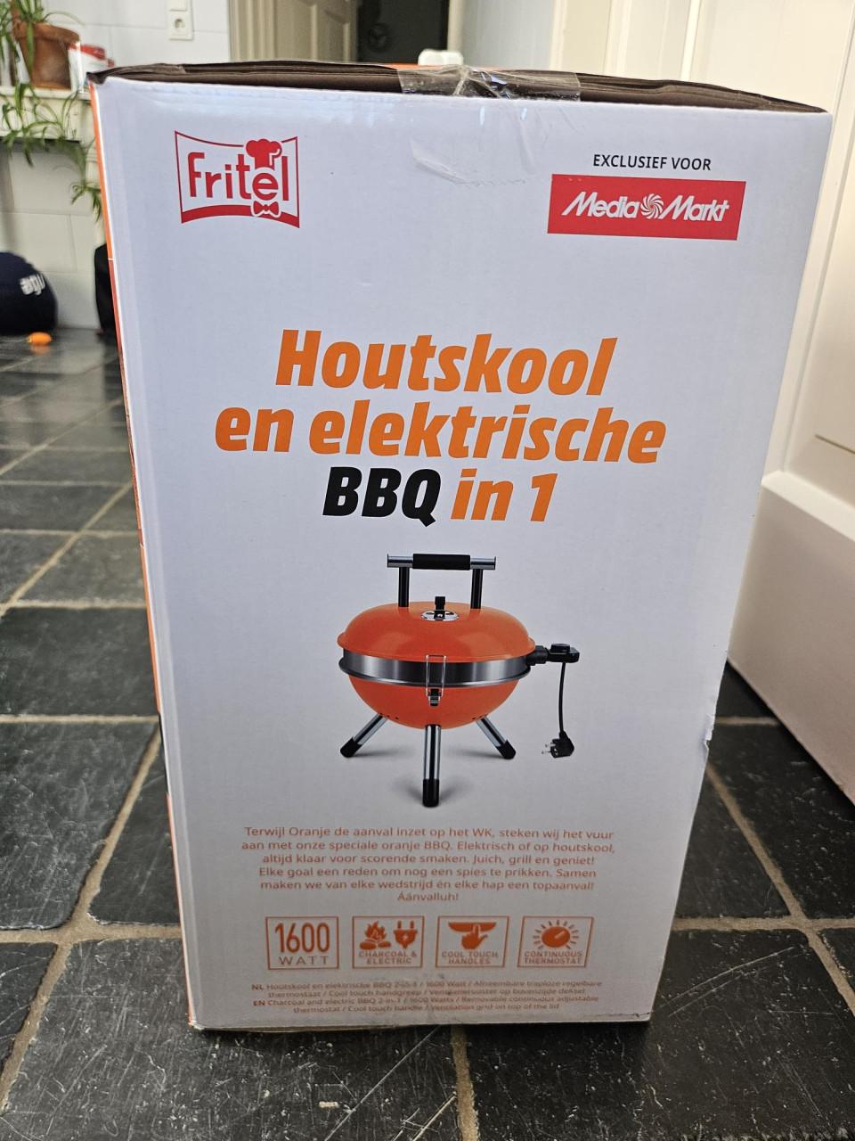 BBQ Houtskool en elektrisch in 1
