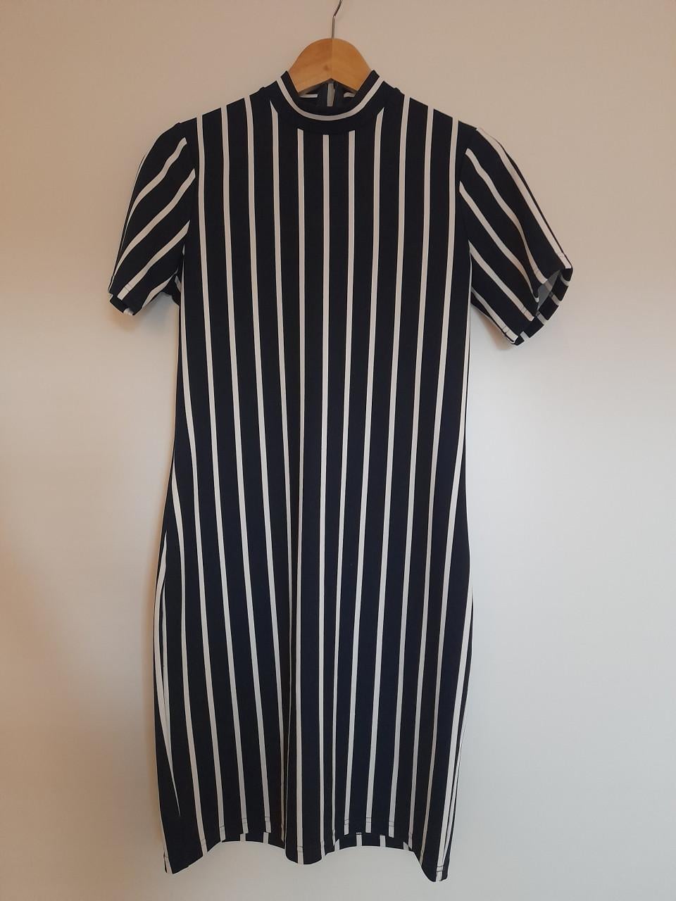 Blauw gestreepte jurk BRNDY maat xs