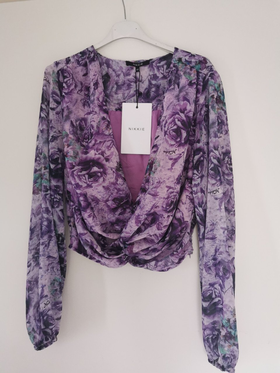 Nieuwe blouse van Nikkie