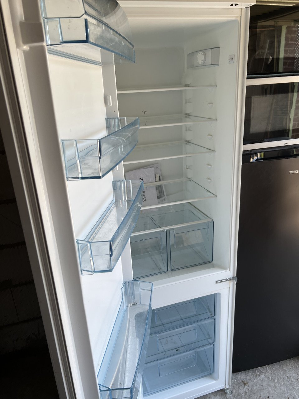 AEG inbouw koel-vriescombinatie koelkast met vriezer 180x55 cm. A+ klasse