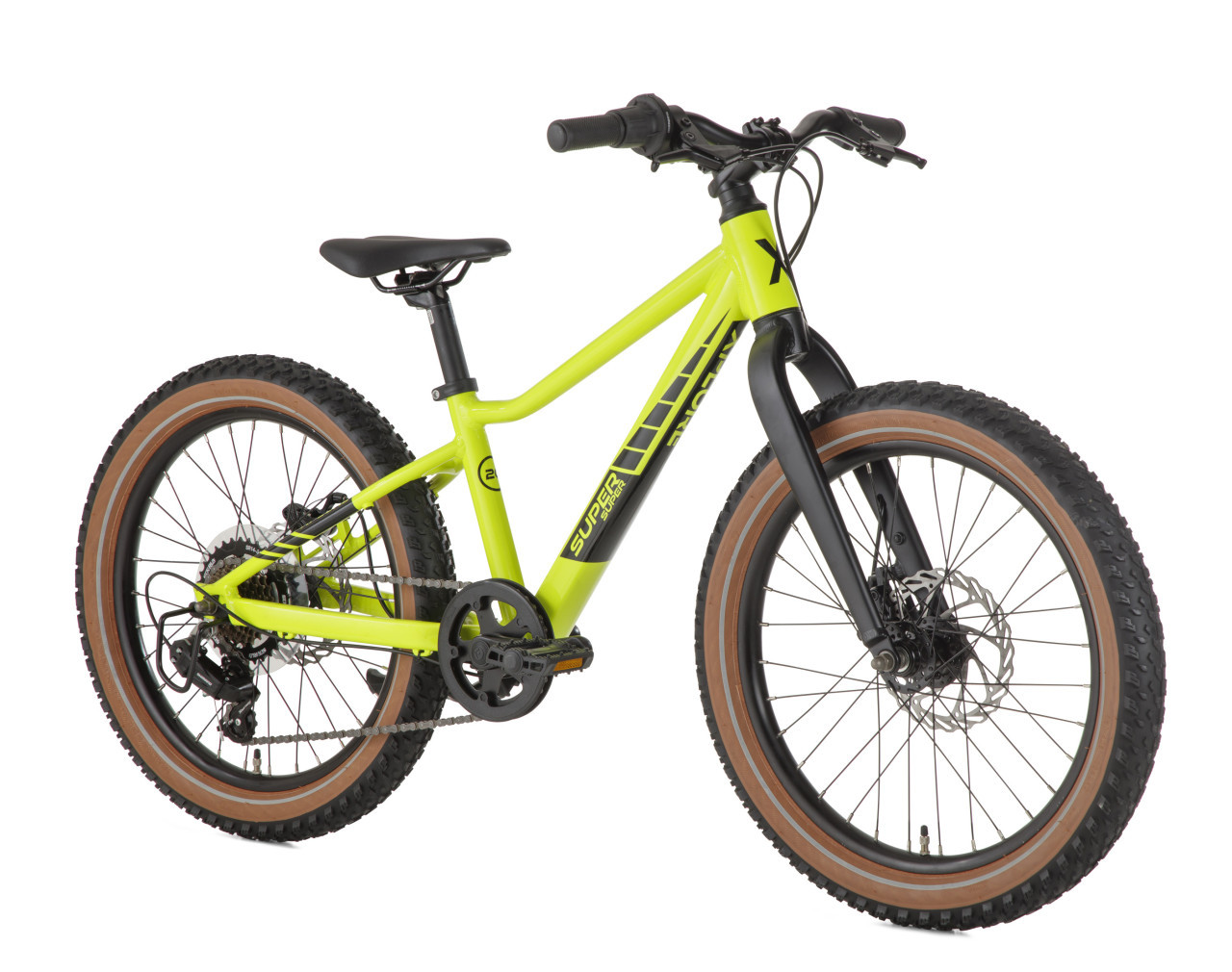 Nieuwe SuperSuper 2025 Xplore jongensfiets 20" 29cm Der. 7 versn. Schijfrem