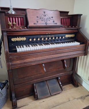 Mason & Hamlin traporgel (harmonium)