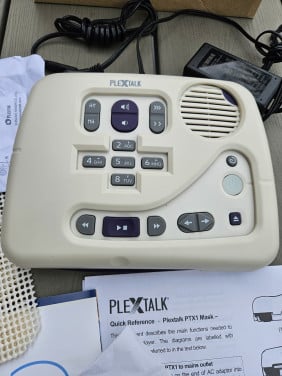 Werkende zgan Daisyspeler Plextor plextalk ptx1 pro in nette complete staat