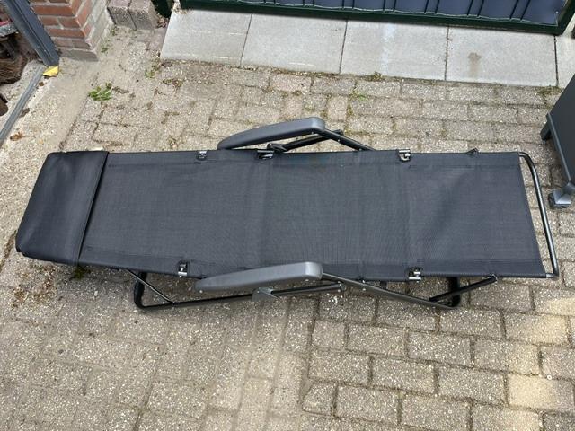 2 Relaxstoelen opvouwbaar ombouw tot ligbed NIEUW