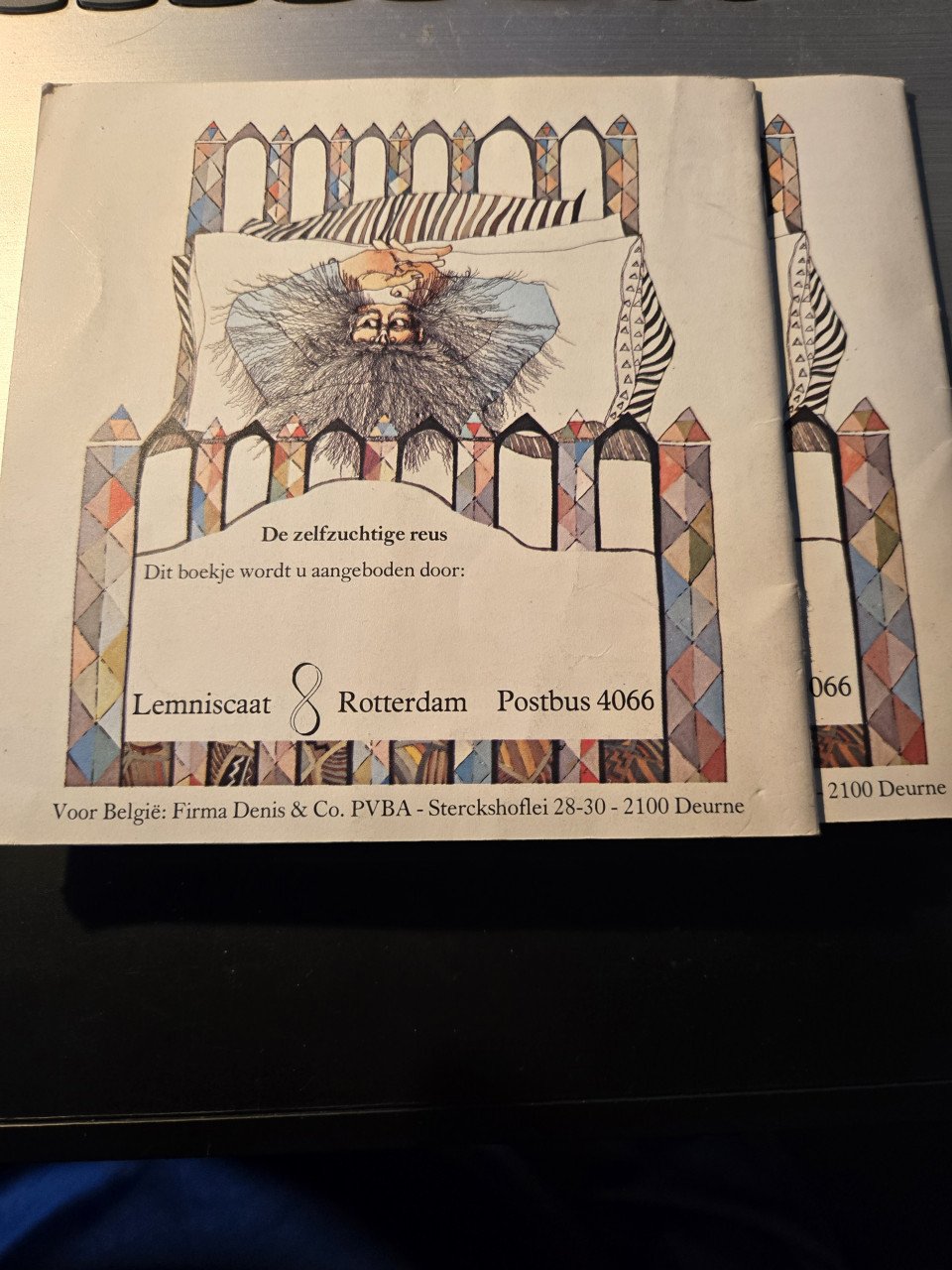 2x Prentenboekje De kikkerkoning 1979 Sprookje van Grimm