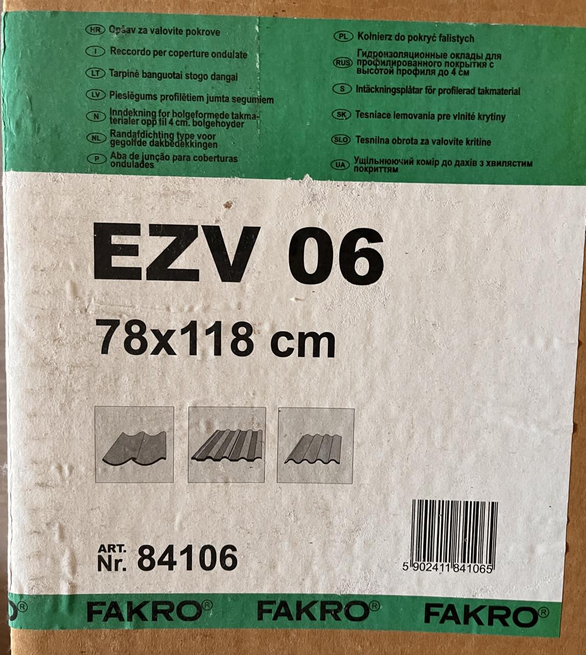 Fakro dakraam nieuw - met gootstukken 78x118cm