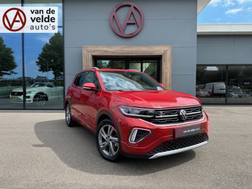 Volkswagen T-cross 1.0 tsi dsg r-line | iq light | dode hoek | keyless | vi