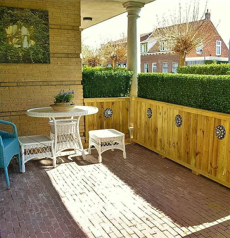 Zeeuwse knop bloembakken projecten ter inspiraties L300 x B35 x H85